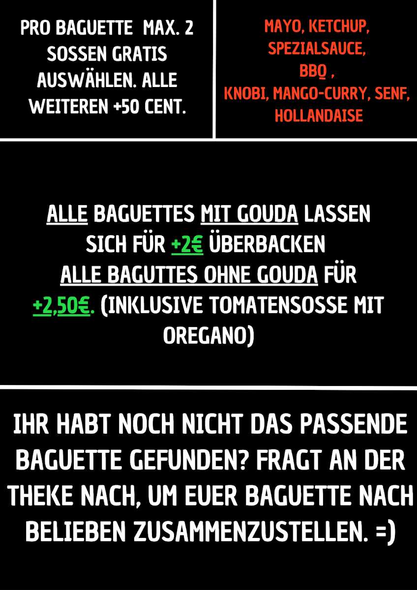 Menu Snacktastic Baguette & Mehr-6